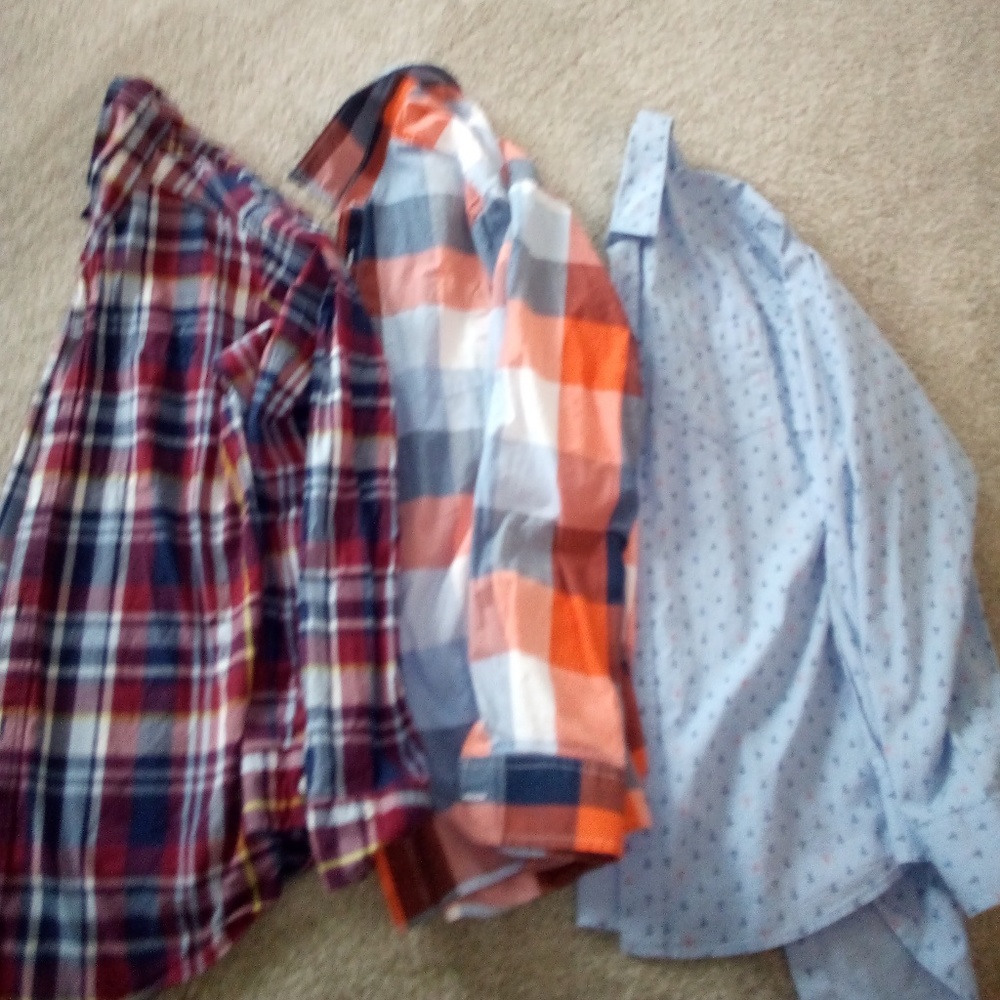 Old Navy long sleeve button ups